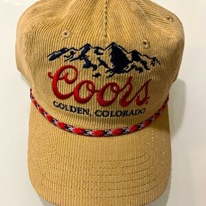 Coors Golden Colorado Tan Cap